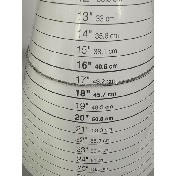 Silver-Tone Necklace With Lobster Clasp For Women - Picture 4 of 4